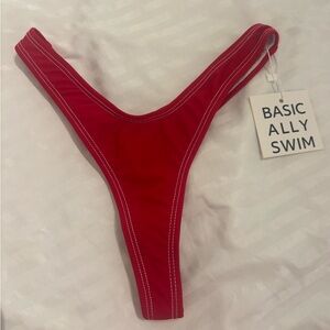 Red Bikini Bottoms